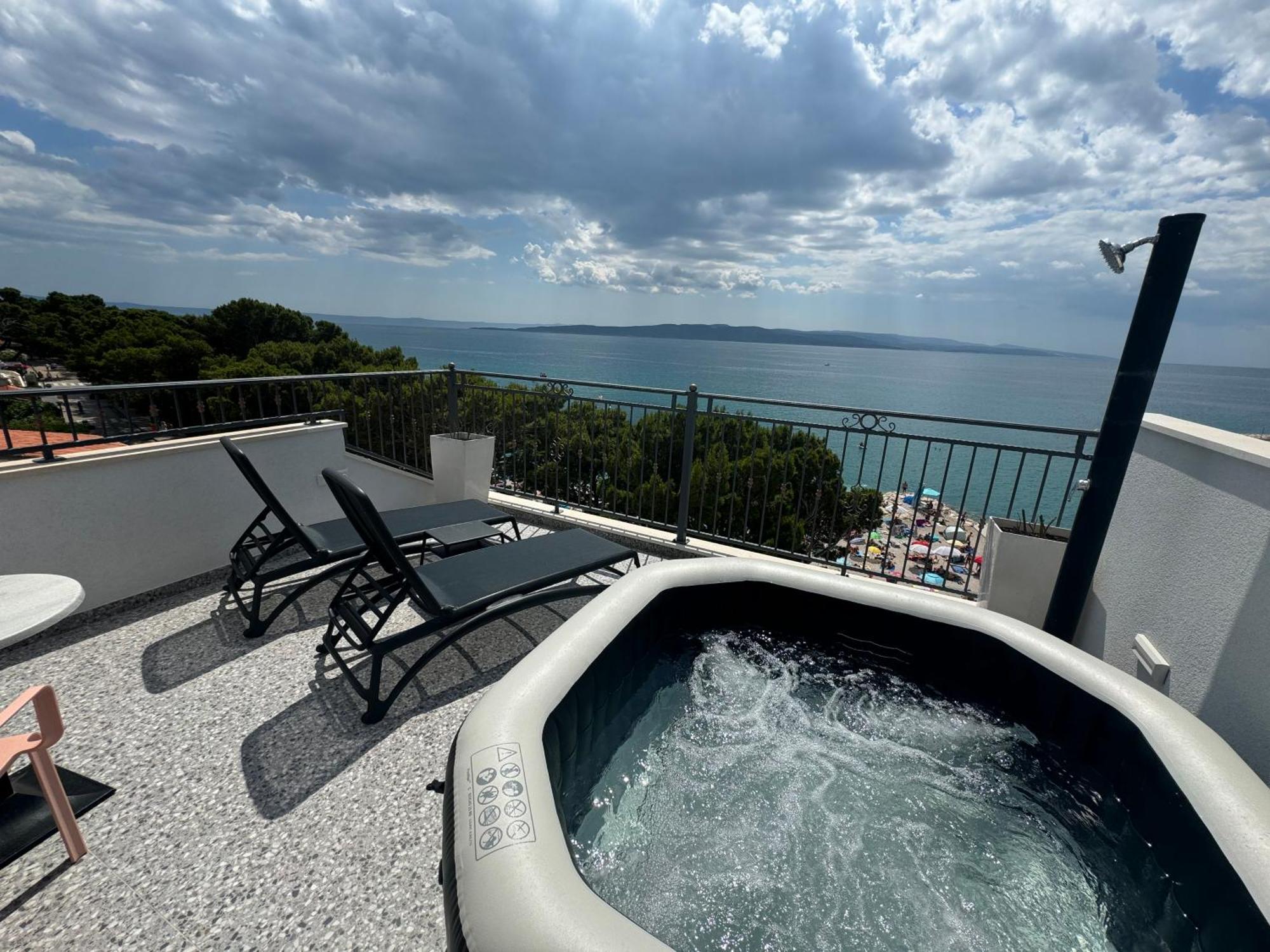 Villa Rozika Baška Voda Екстериор снимка